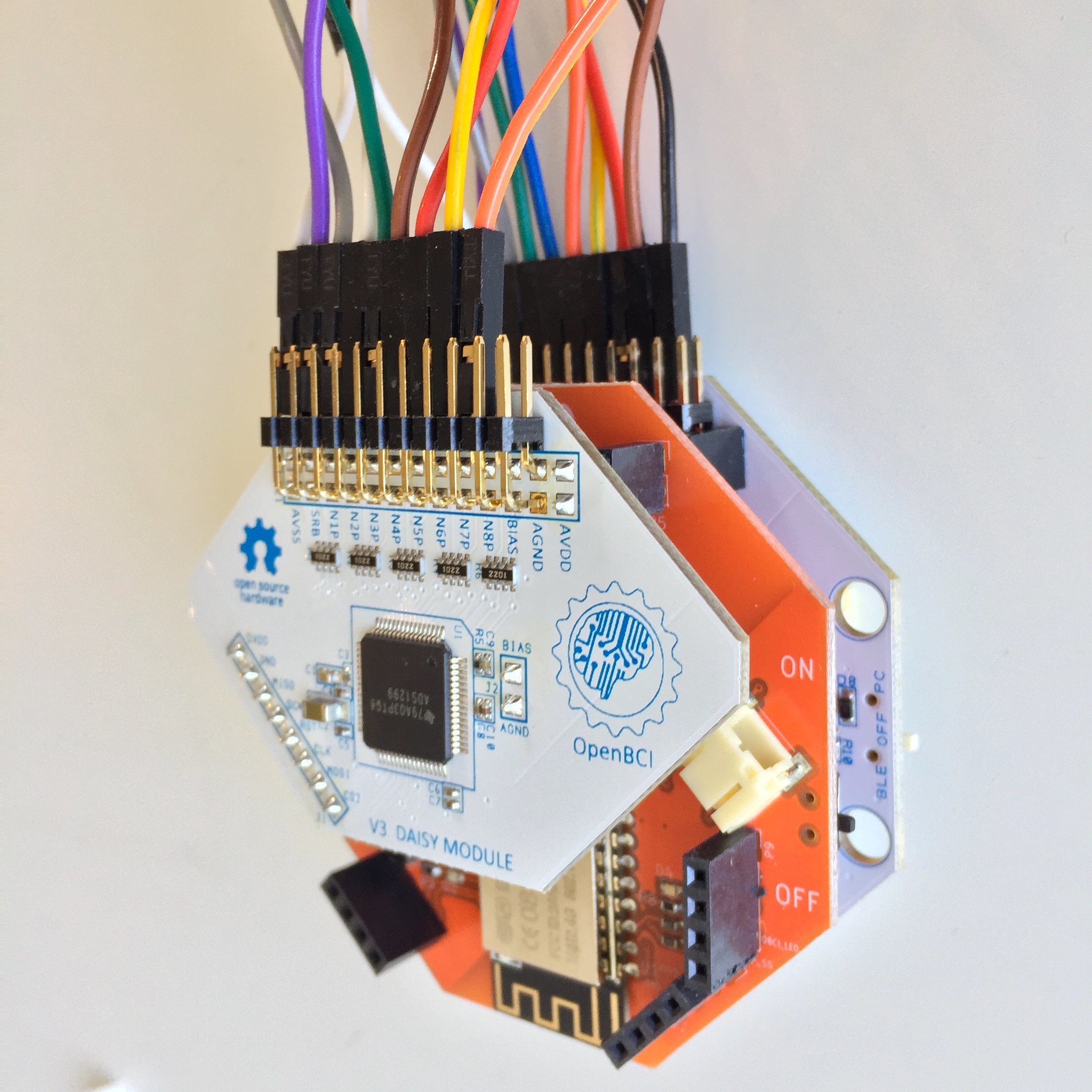 Cyton + Daisy + WiFi Shield